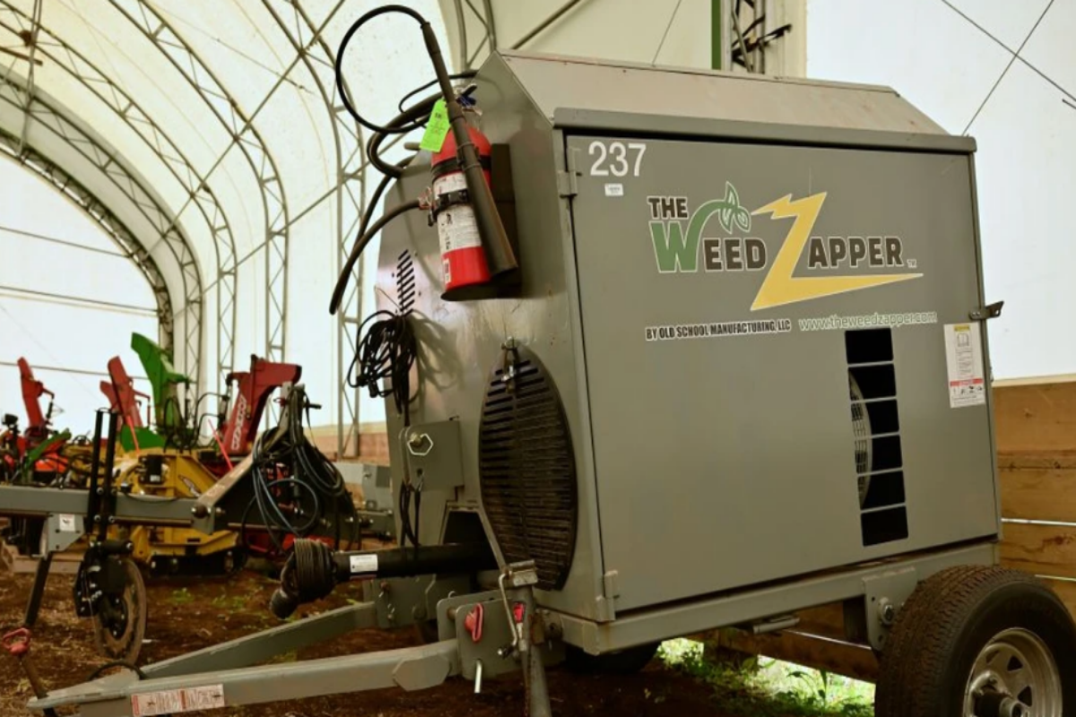 The electric weed zapper